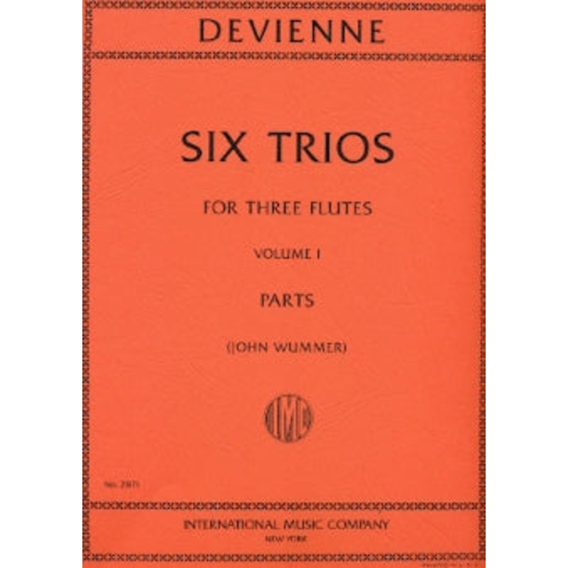 Six Trios, Volume 1 (Three Flutes)