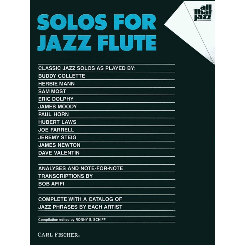 Solos for Jazz Flute (Popular Arrangements)