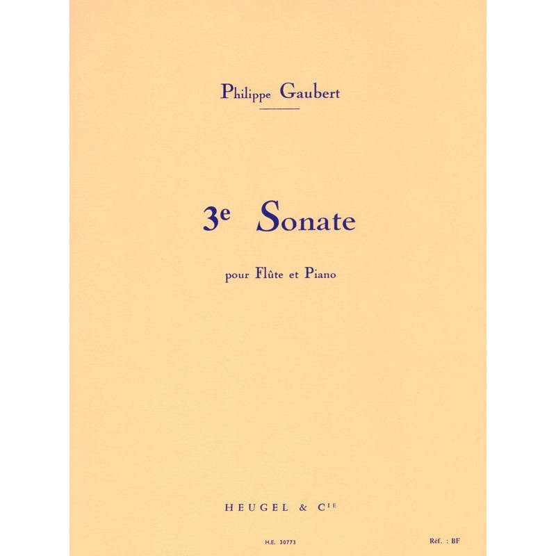 Third Sonata (Flute and Piano)