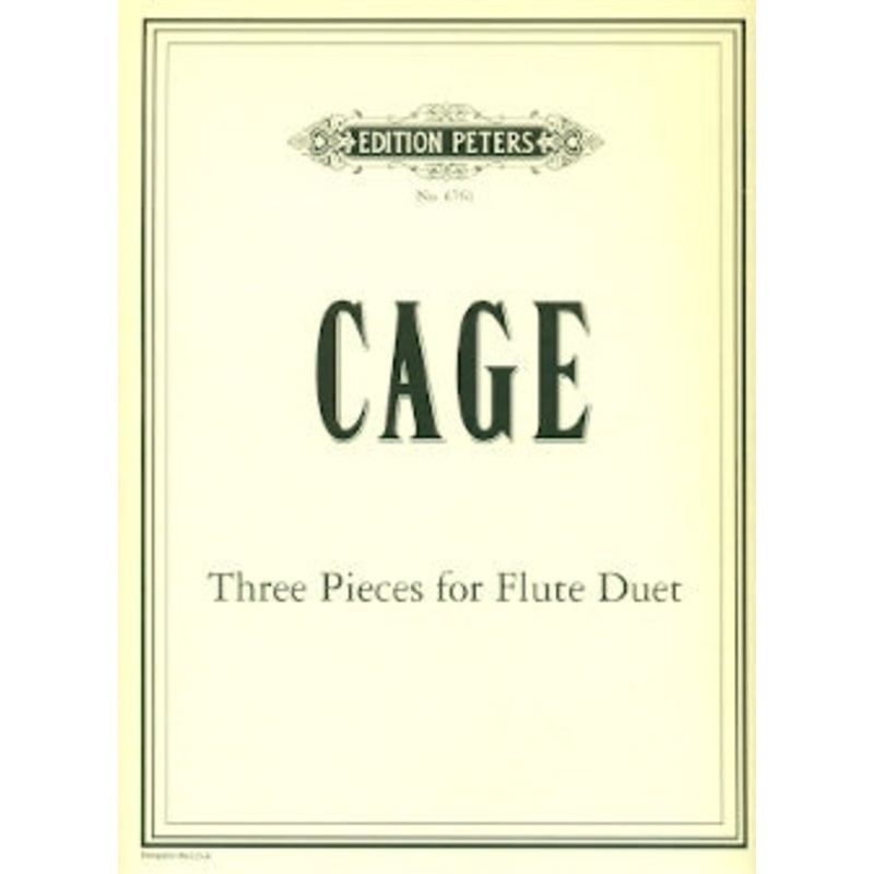 Three Pieces for 2 Flutes