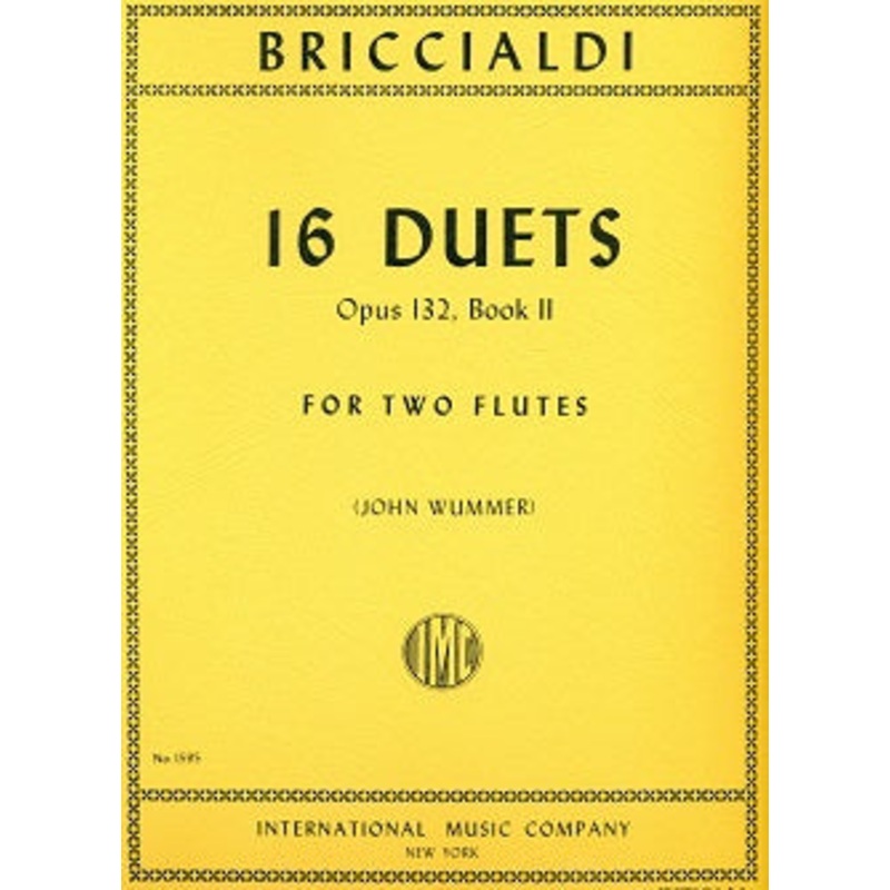 16 Duets,Op. 132 – Volume 2 (Two Flutes)
