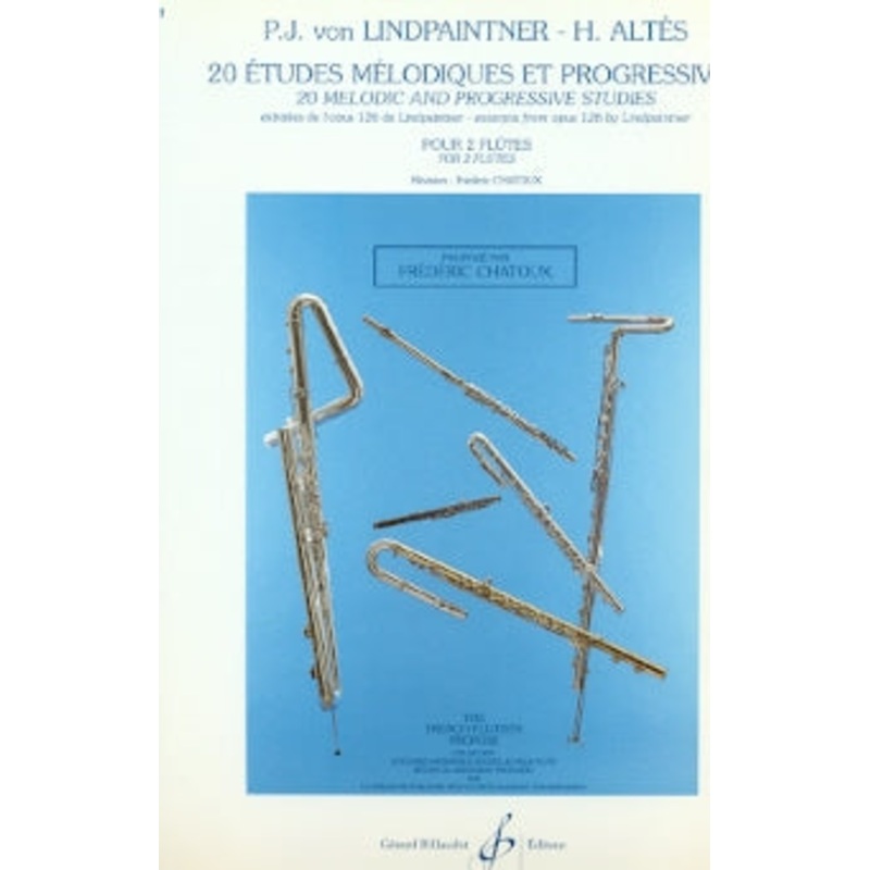 20 Melodic and Progressive Studies, Op. 126 (2 flutes)