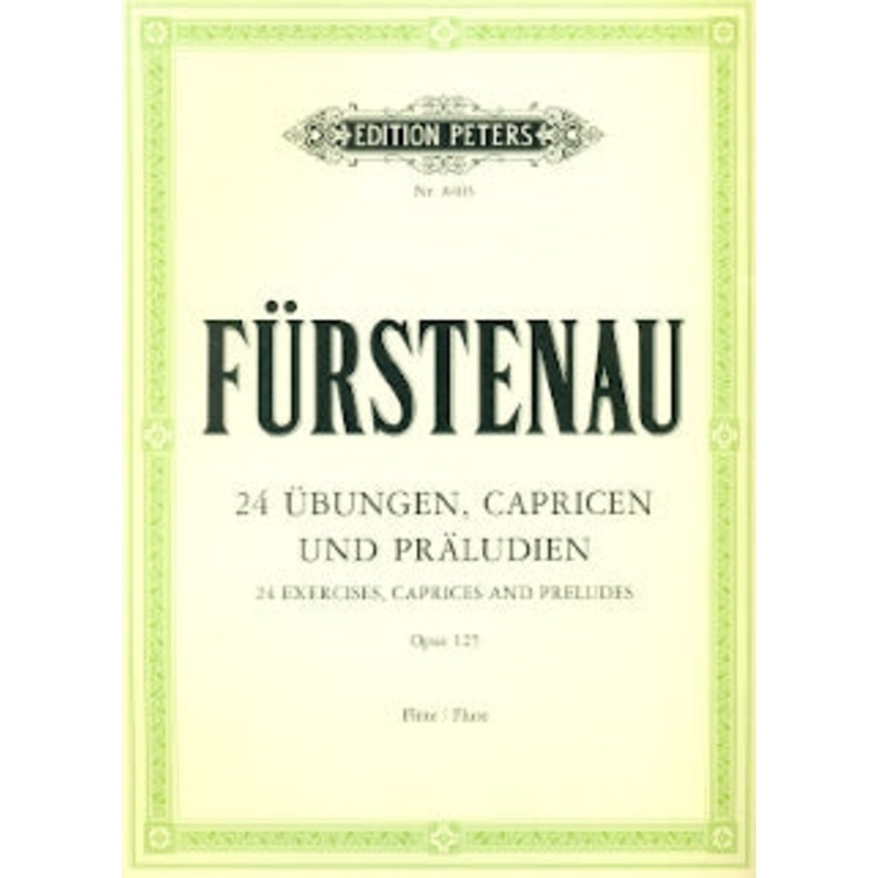 24 Exercises Caprices and Preludes Op. 125
