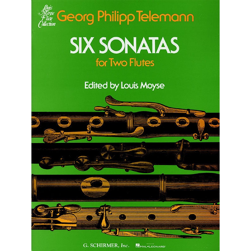 6 Sonatas (Two Flutes)