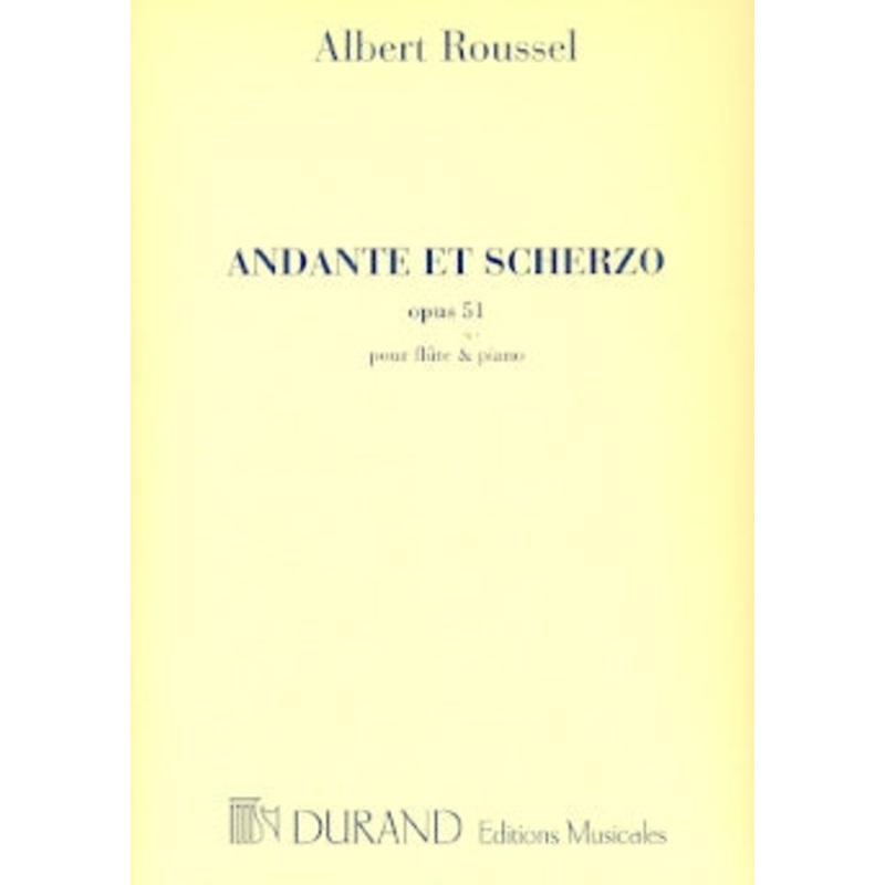 Andante and Scherzo, Op. 51 (Flute and Piano)