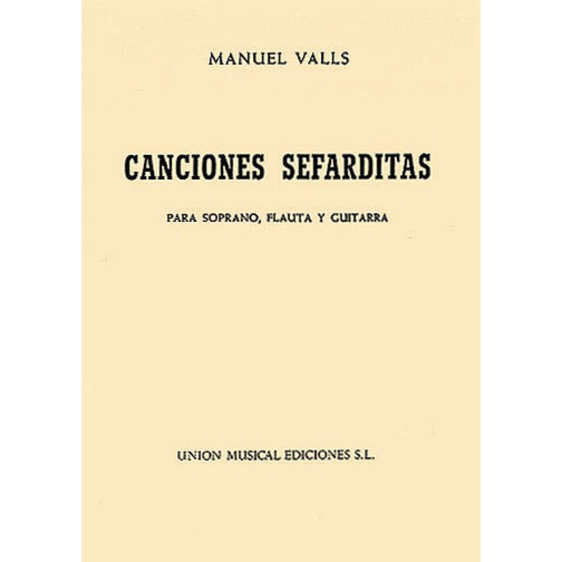 Canciones Sefarditas (soprano, flute, guitar)