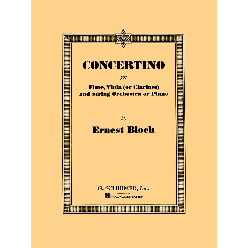 Concertino (Flute, Viola/Clarinet, Piano)