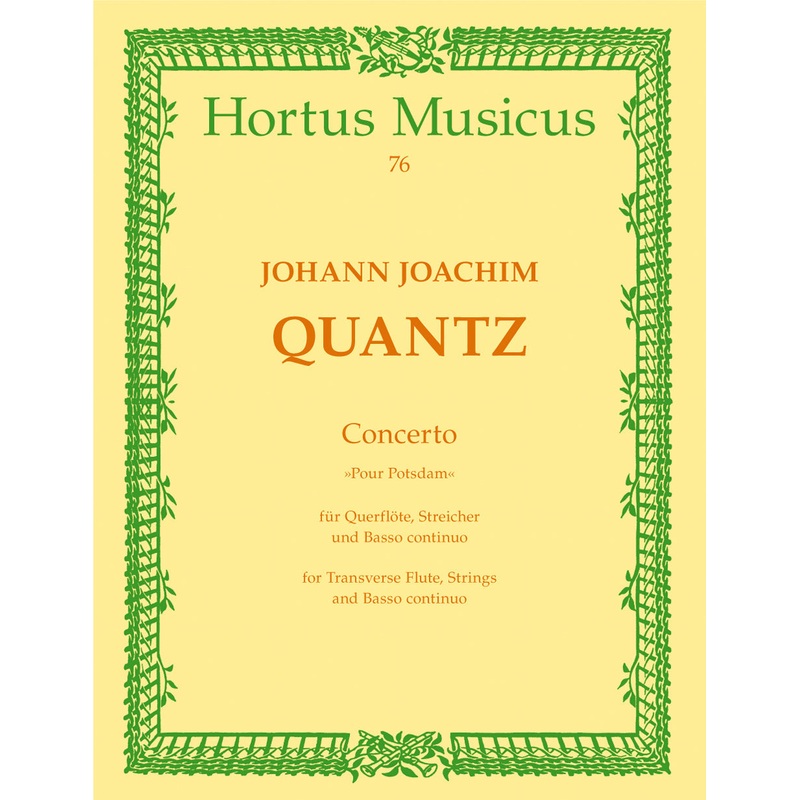 Concerto Pour Potsdam in D major (Full Score)
