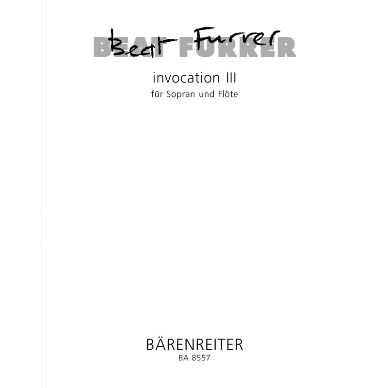 invocation III (Soprano and Flute)