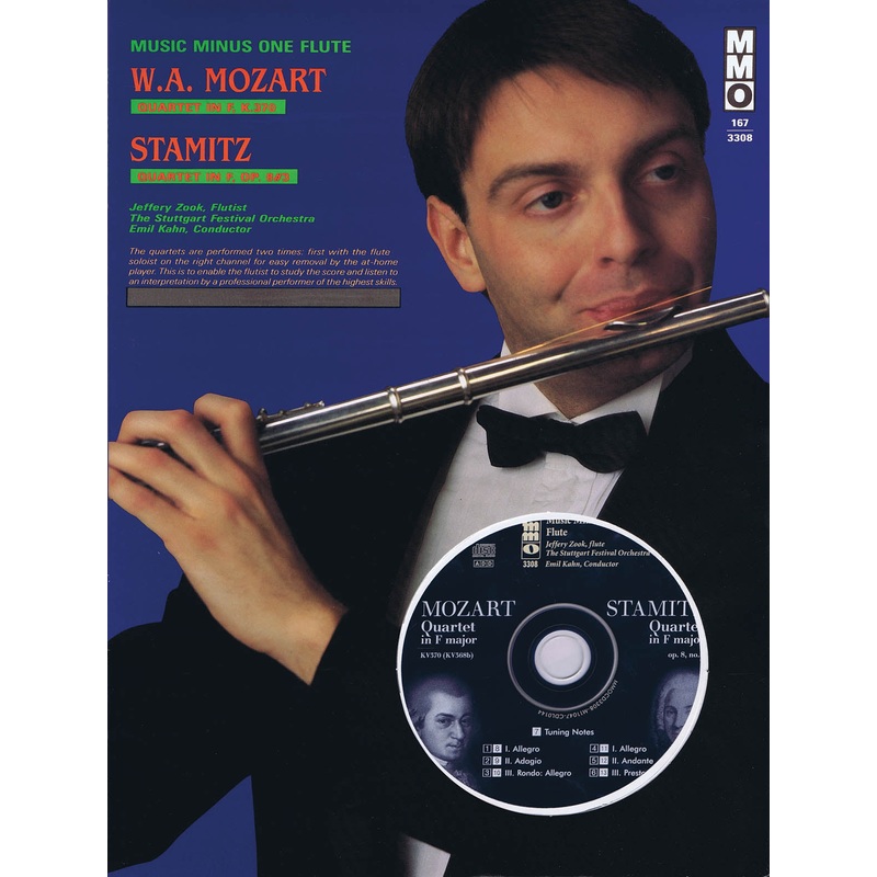 Quartet in F Major, Kv370 (Mozart); Quartet in F Major, Op. 8, No. 3 (Stamitz) (flute, violin, viola, cello)