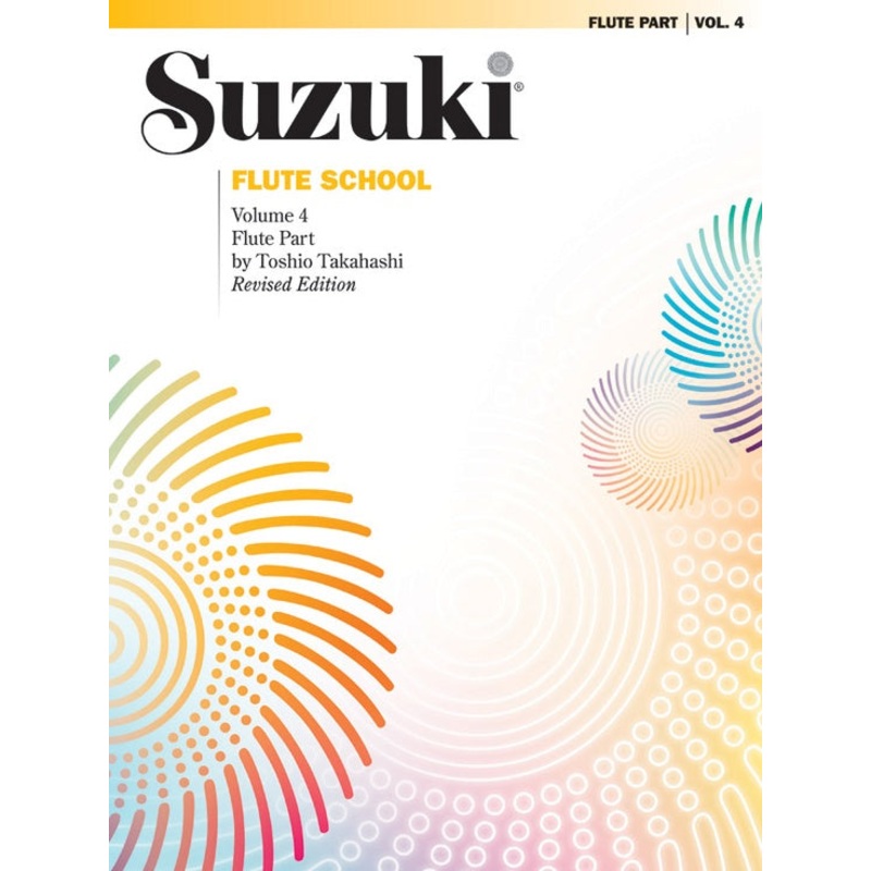 Suzuki Flute Method: Flute Part, Volume 4 (Studies and Etudes)