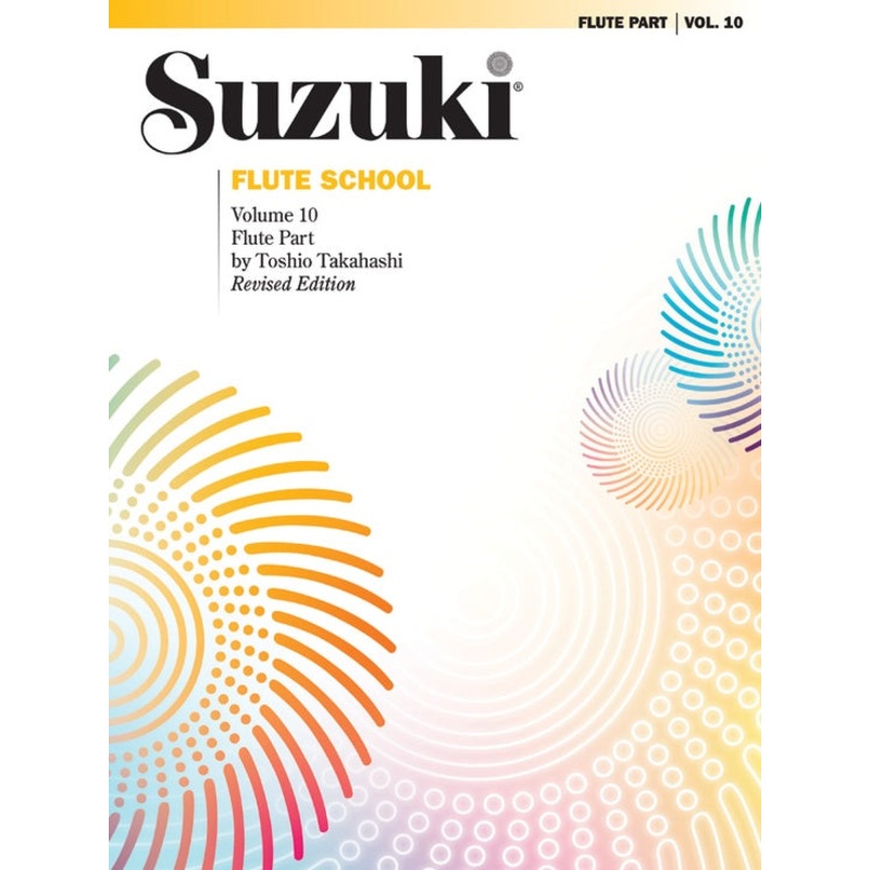 Suzuki Flute School: Flute Part, Volume 10 (Studies and Etudes)