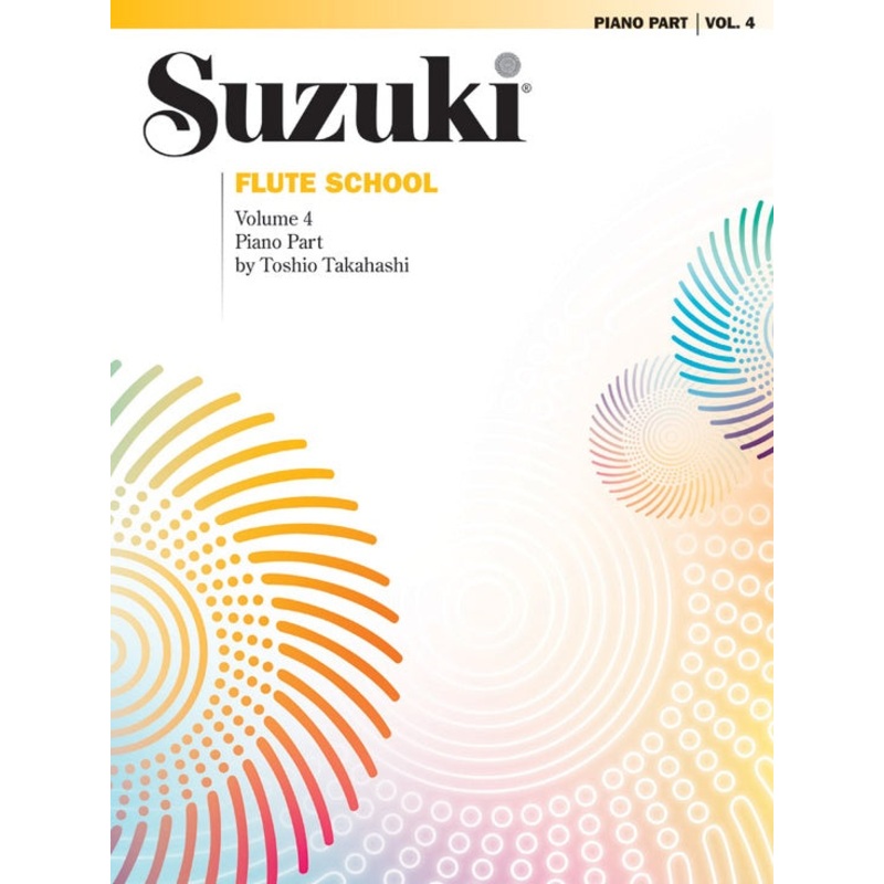 Suzuki Flute School: Piano Part, Volume 4 (Studies and Etudes)