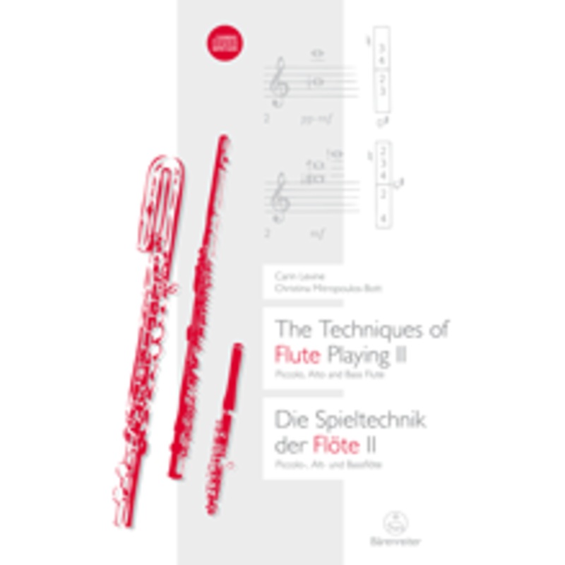 The Techniques of Flute Playing II / Die Spieltechnik der Flote II