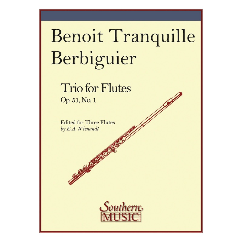 Trio No. 1, Op. 51 (3 Flutes)