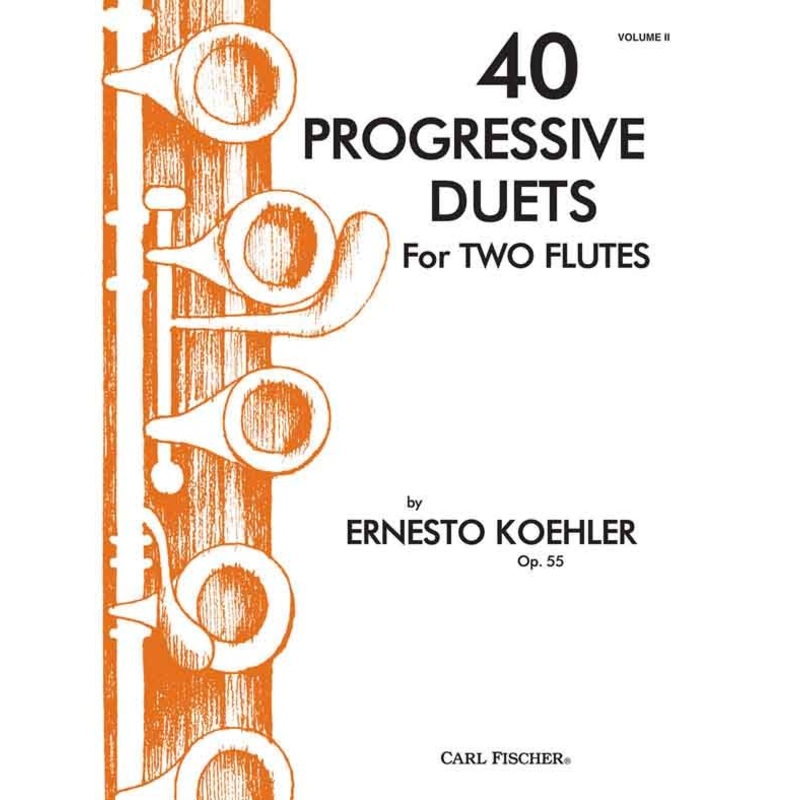 40 Progressive Duets for Two Flutes, Opus 55