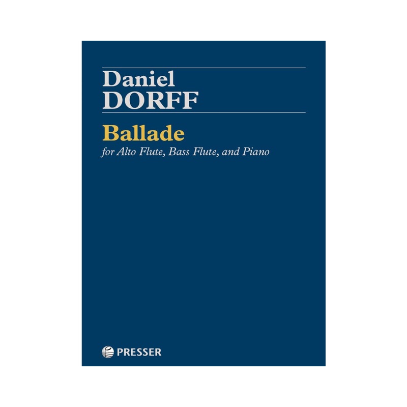 Ballade (Alto Flute, Bass Flute, and Piano)