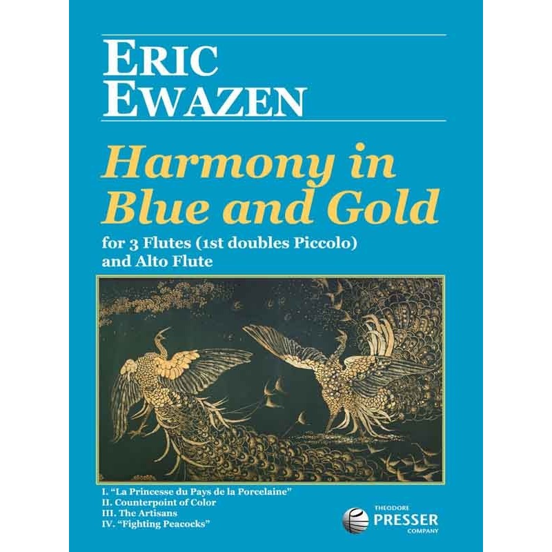 Harmony In Blue and Gold (Four Flutes)
