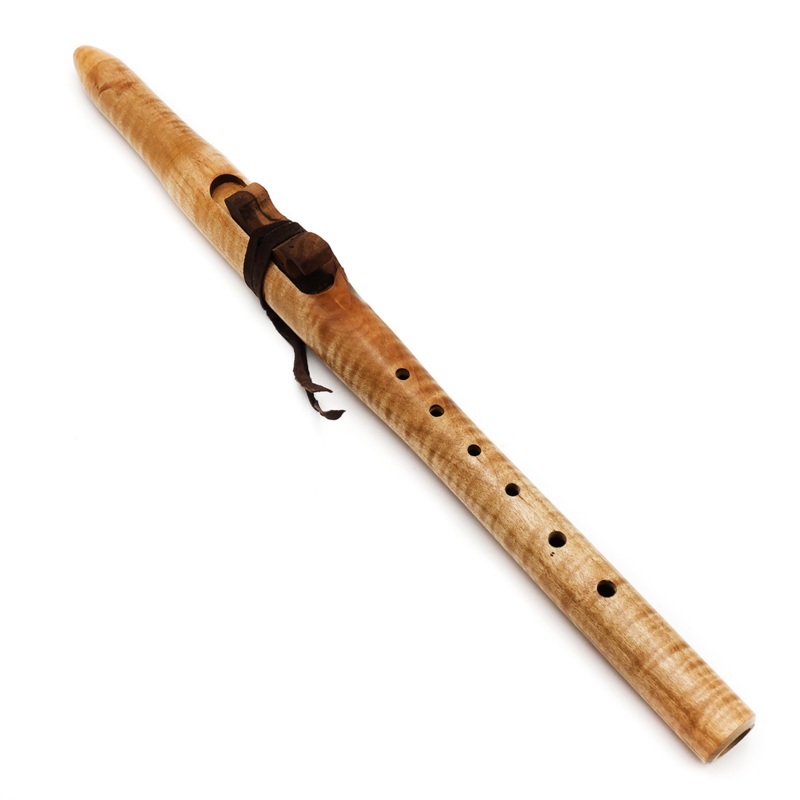 Inner Voice Native American Style Flute #18 –  A4 Tiger Maple Wood