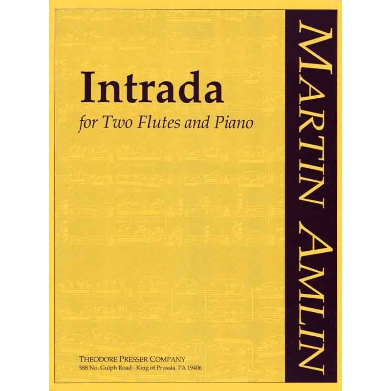 Intrada (Two Flutes and Piano)