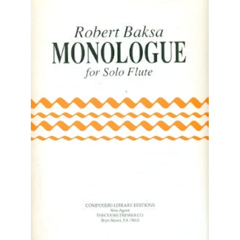 Monologue (Flute Alone)