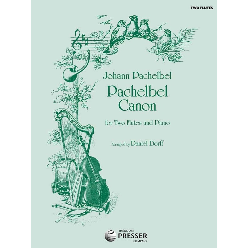 Pachelbels Canon For 2 Flutes and Piano