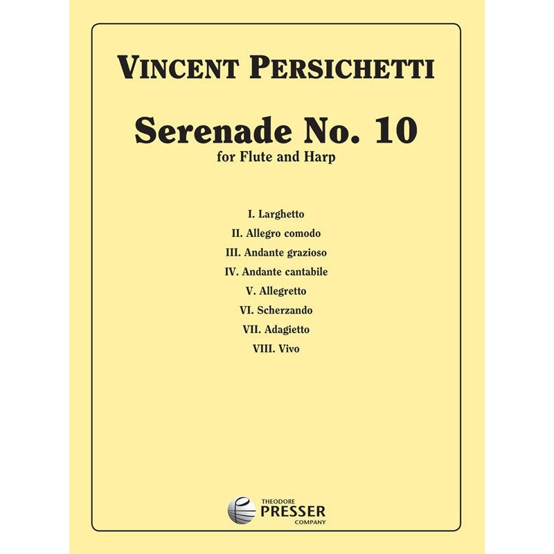 Serenade No. 10, Opus 73 (Flute and Harp)