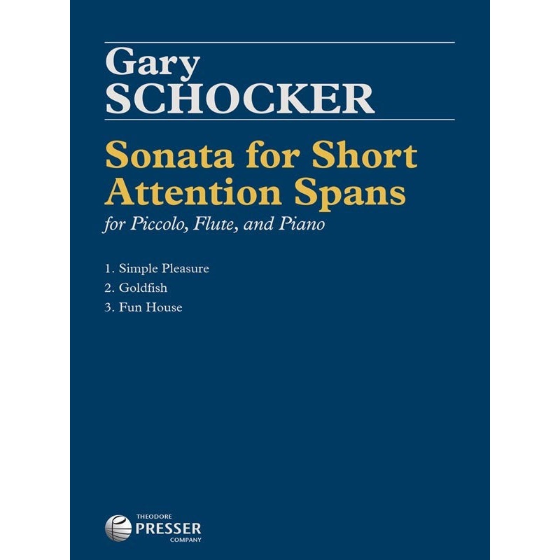 Sonata for Short Attention Spans (Two Flutes)