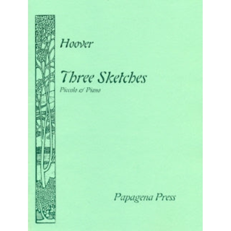 Three Sketches (Piccolo and Piano)