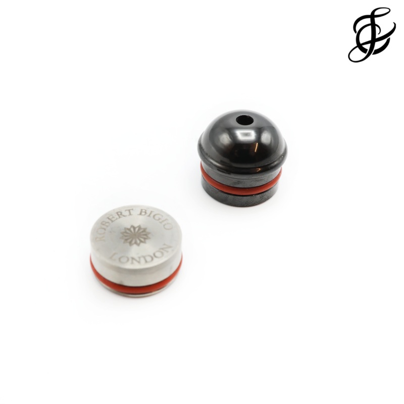 Bigio Crown and Stopper in Black