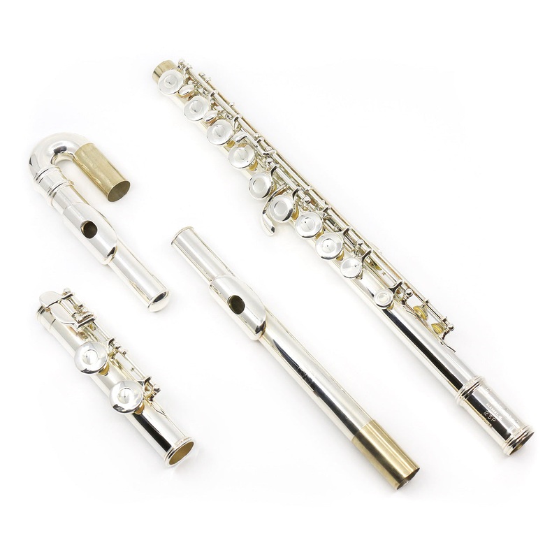 Gemeinhardt Student Flute Model 2SP with Straight and Curved Headjoints – New