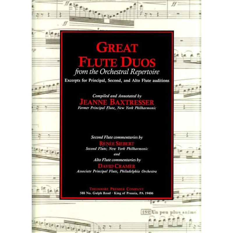 Great Flute Duos From The Orchestral Repertoire