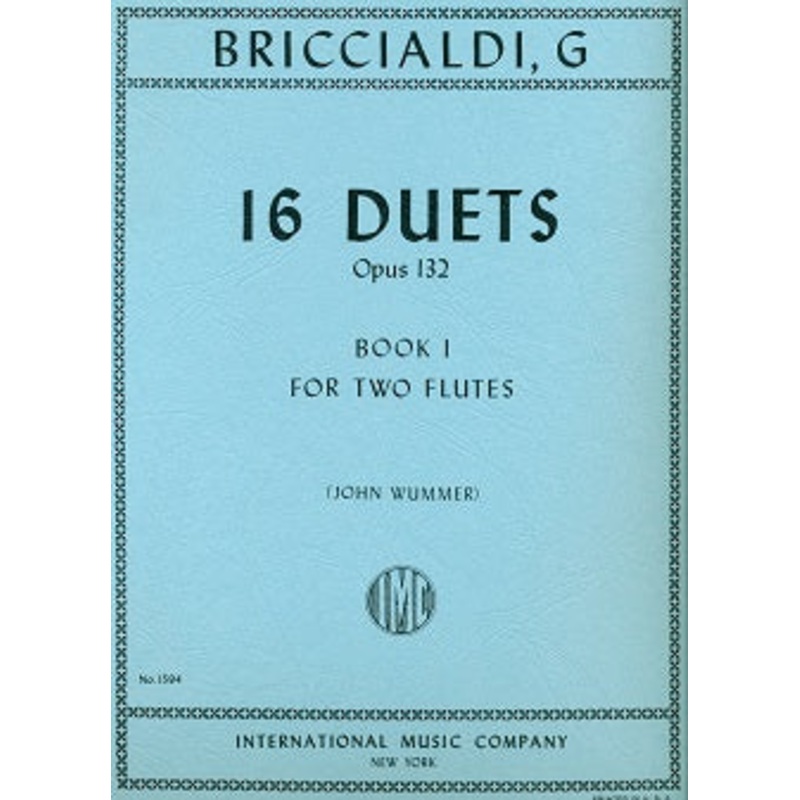 16 Duets,Op. 132 – Volume 1 (Two Flutes)