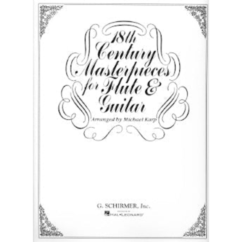 18th Century Masterpieces for Flute and Guitar