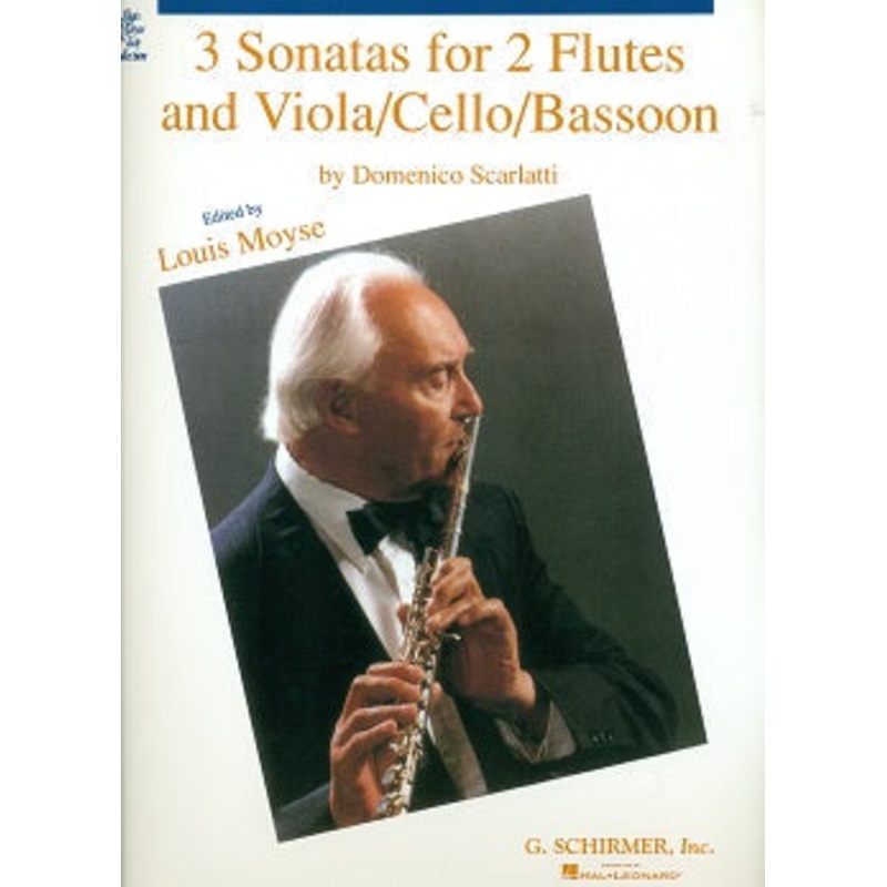 3 Sonatas for 2 Flutes and Basso