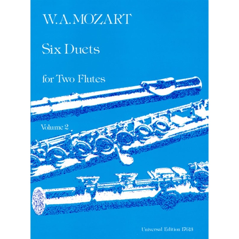 6 Duets for 2 Flutes Vol.2