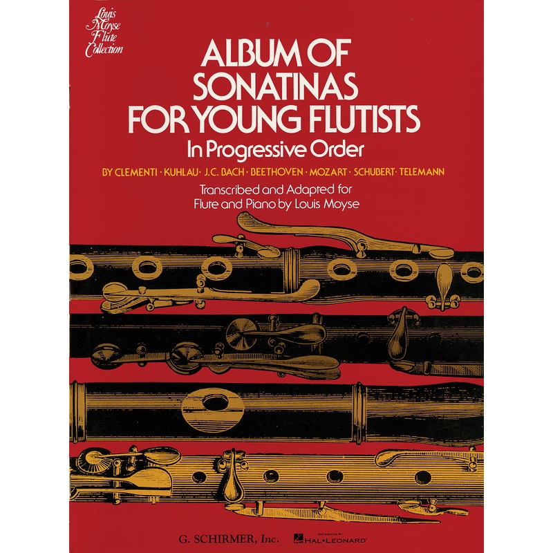 Album of Sonatinas for Young Flutists In Progressive Order (Flute and Piano)