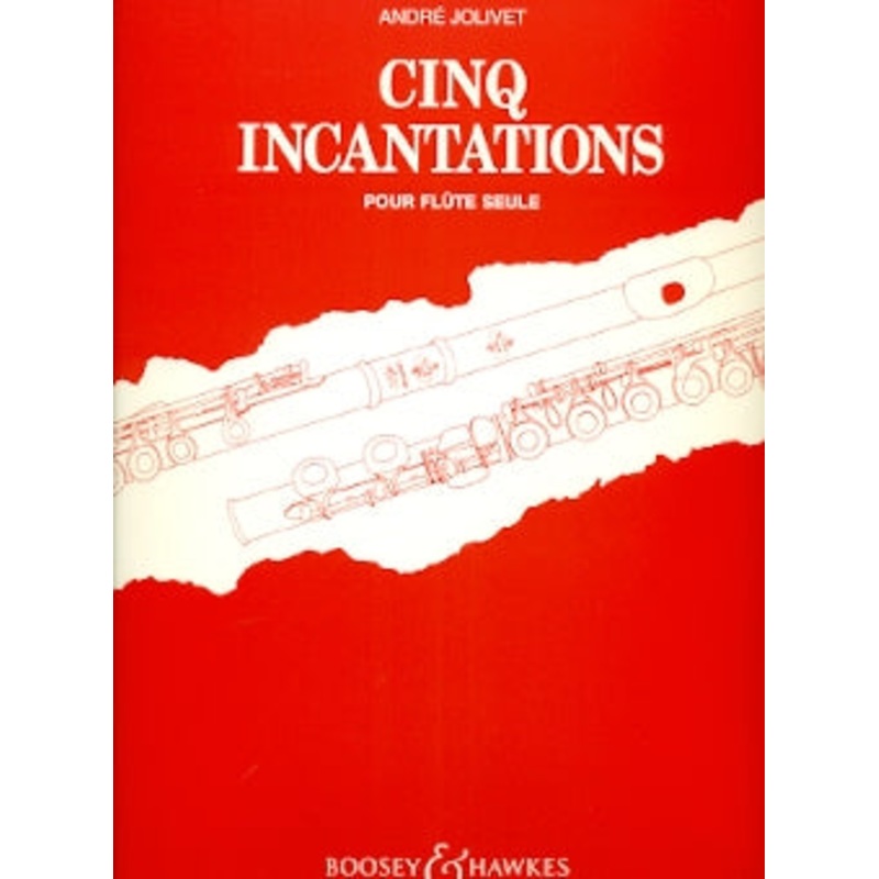 Cinq Incantations (Flute Alone)