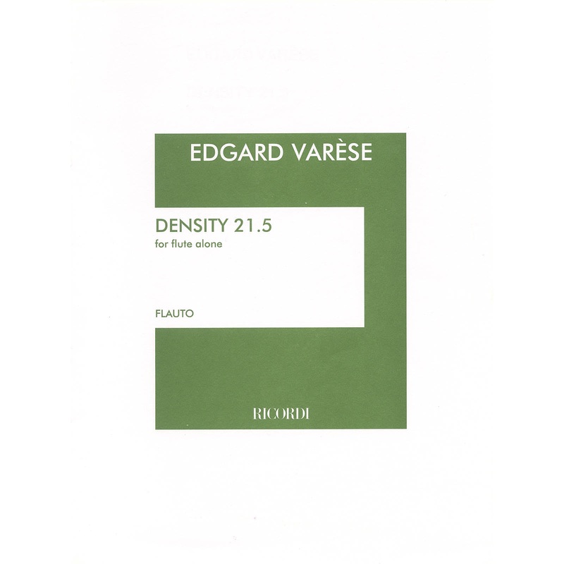 Density 21.5 (Flute Alone)