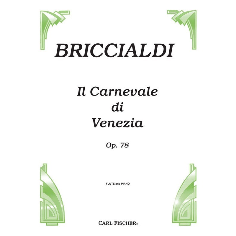 The Carnival of Venice, Op. 78 (Flute and Piano)