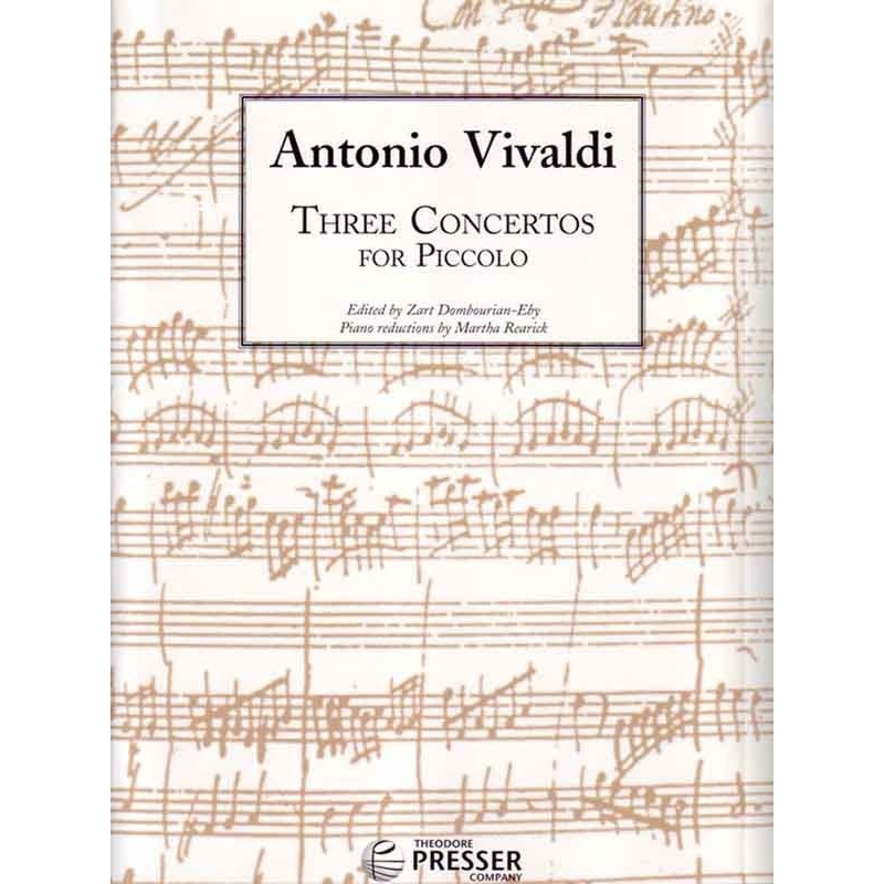 Three Concertos for Piccolo (Piccolo and Piano)