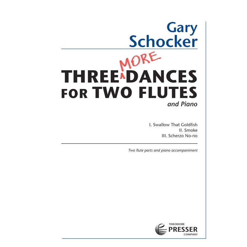 Three More Dances (Two Flutes)