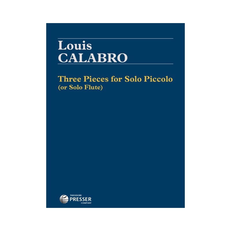 Three Pieces (Piccolo and Piano)