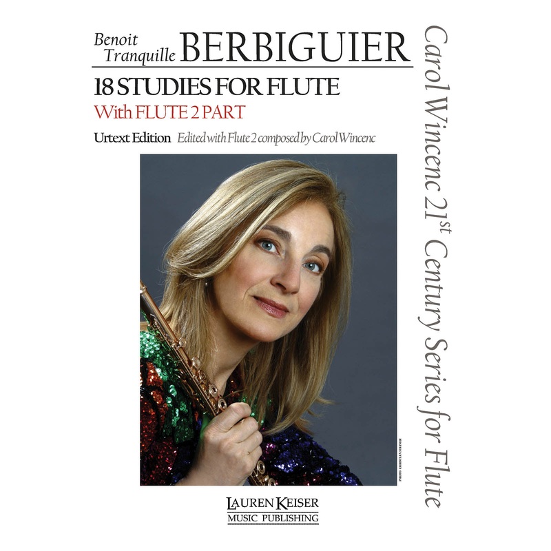 18 Studies for Flute By Benoit Tranquille Berbiguier