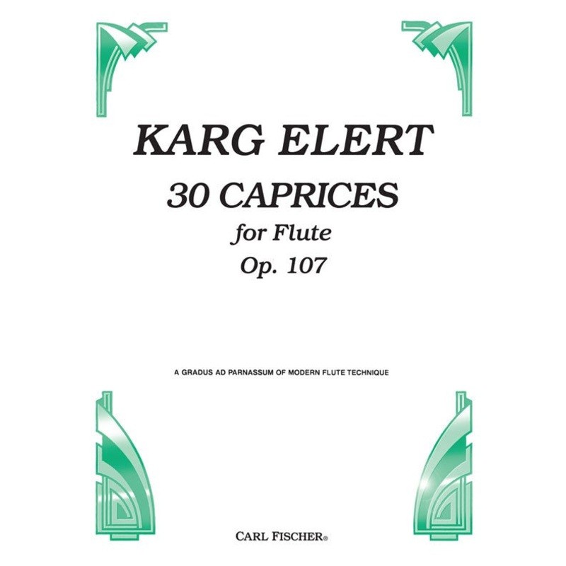 30 Caprices for Flute, Opus 107