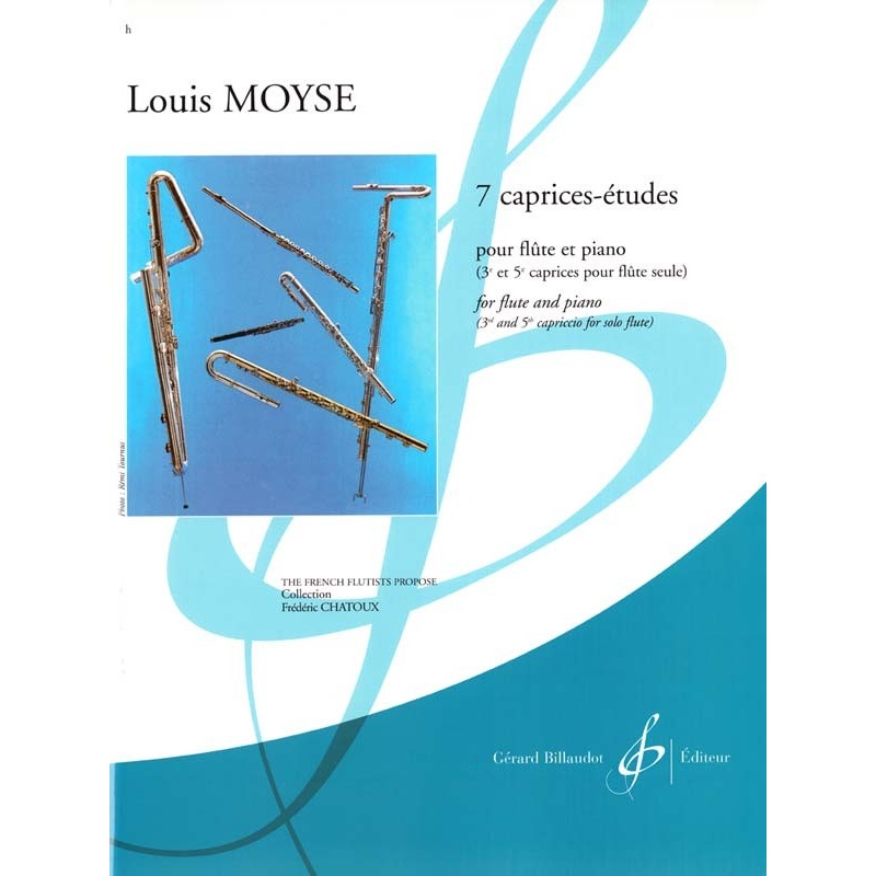 7 Caprices-Etudes (Flute and Piano)