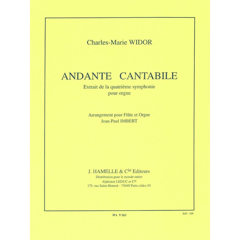 Andante cantabile (Flute & Organ)