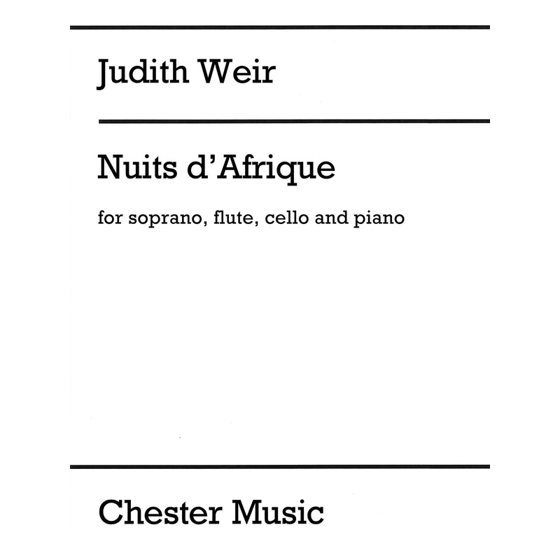 Nuits Dafrique (Flute, Cello, Piano)