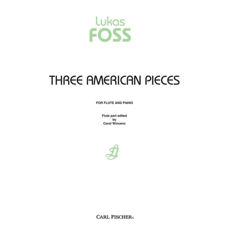 Three American Pieces (Flute and Piano)
