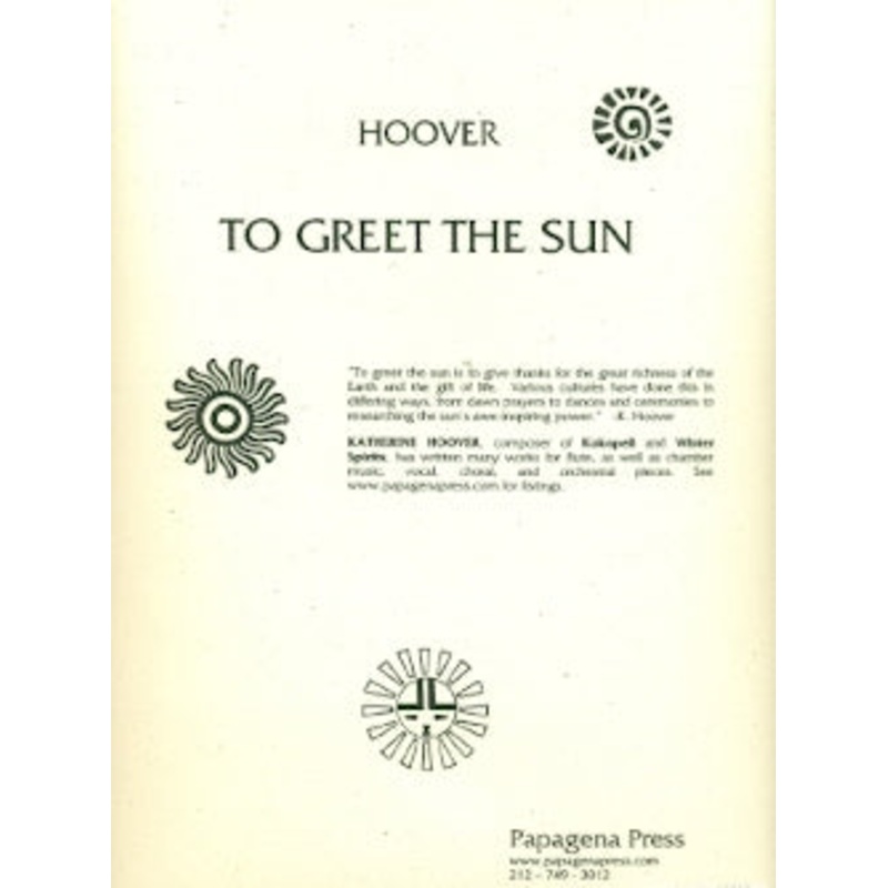 To Greet The Sun (Flute Alone)